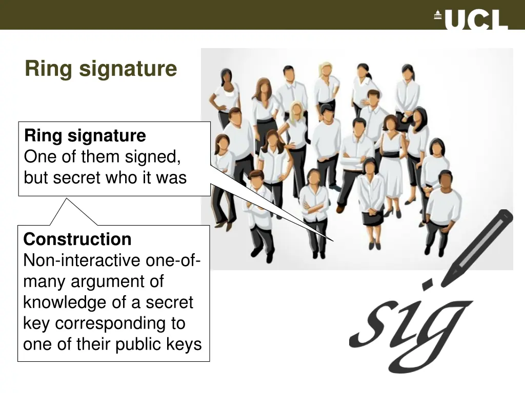 ring signature