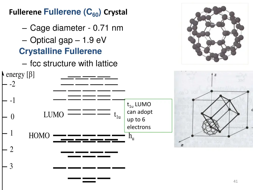 fullerene fullerene c 60 crystal