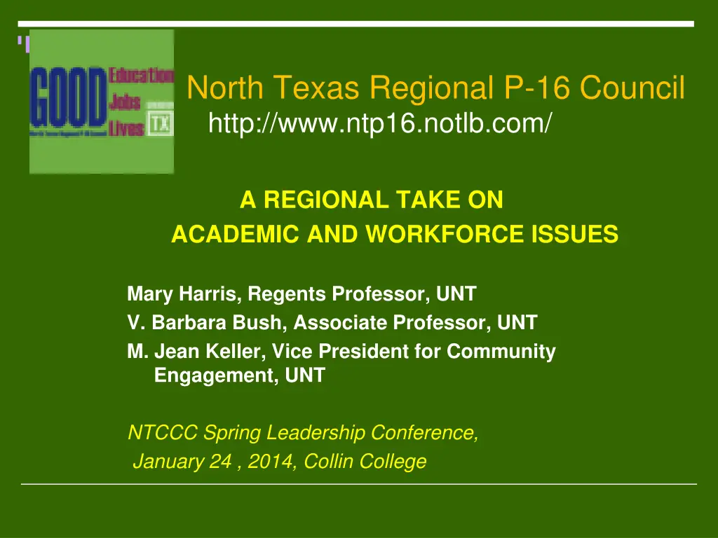 north texas regional p 16 council http www ntp16