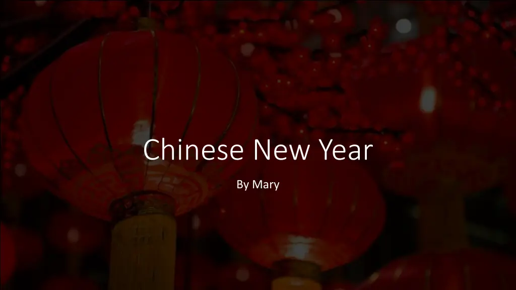 chinese new year