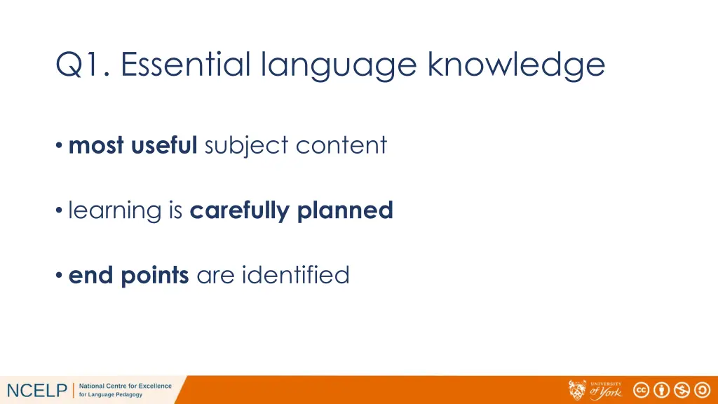 q1 essential language knowledge