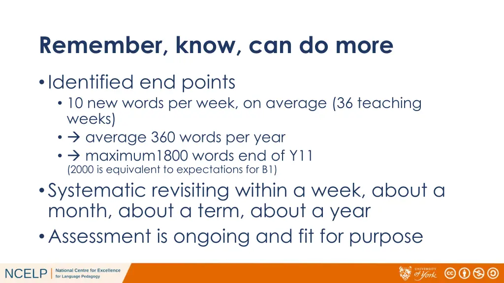 remember know can do more