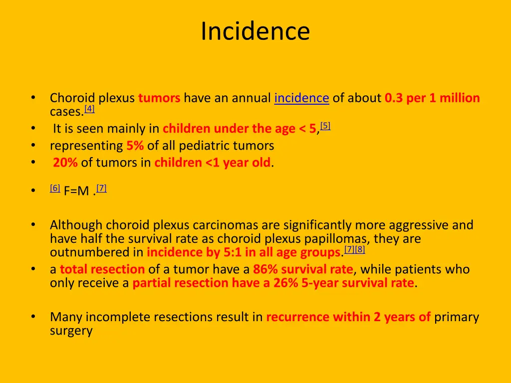 incidence