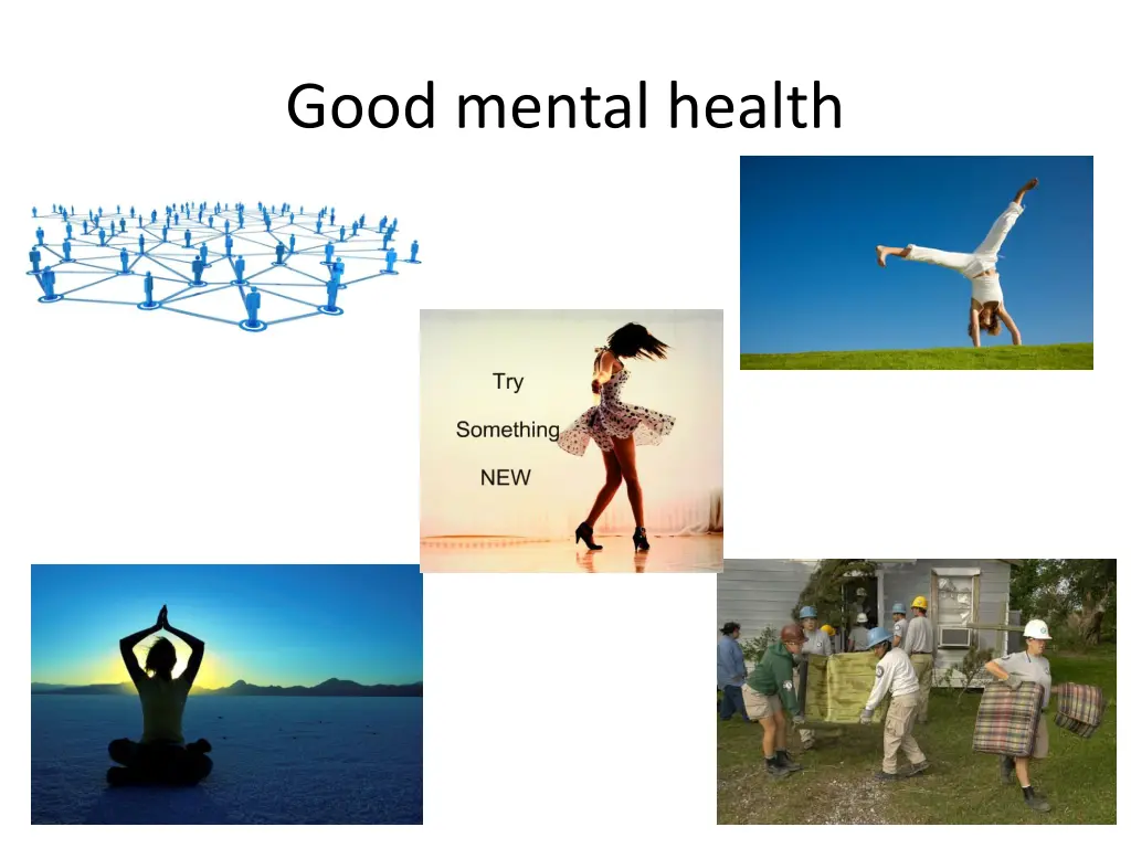 good mental health