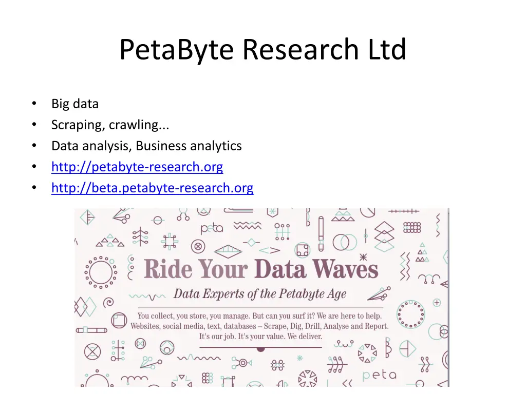 petabyte research ltd