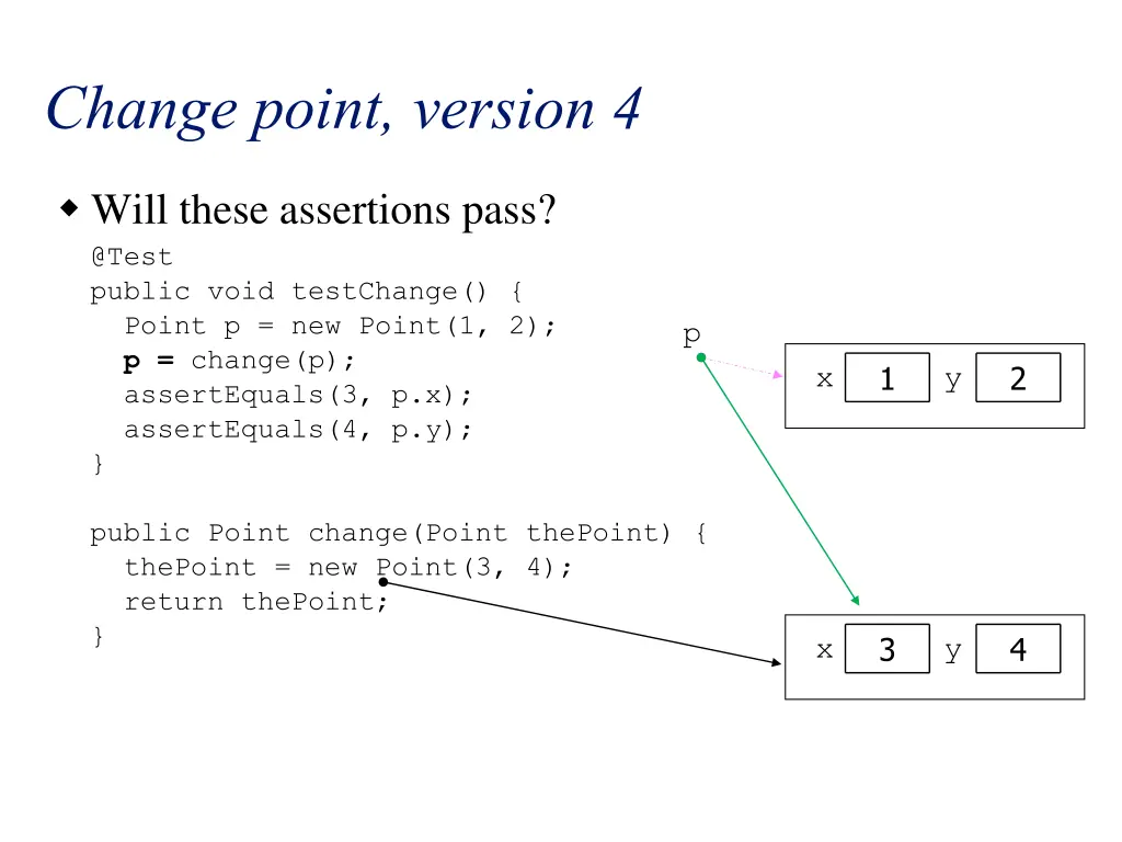 change point version 4