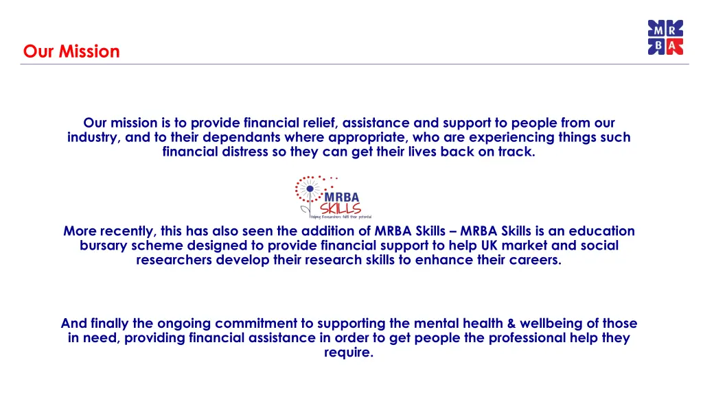 our mission