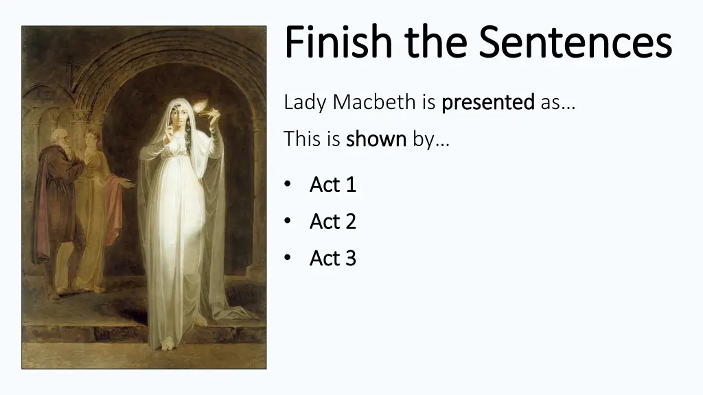 finish the sentences finish the sentences
