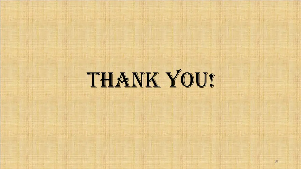 thank you