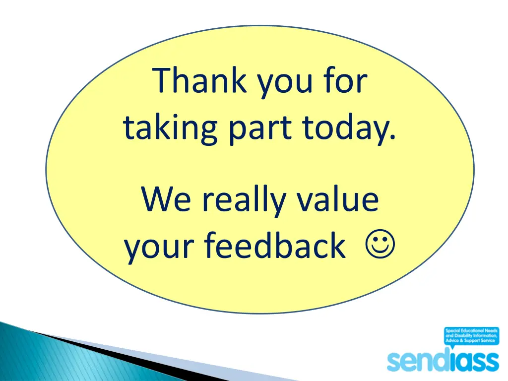 thank you for taking part today