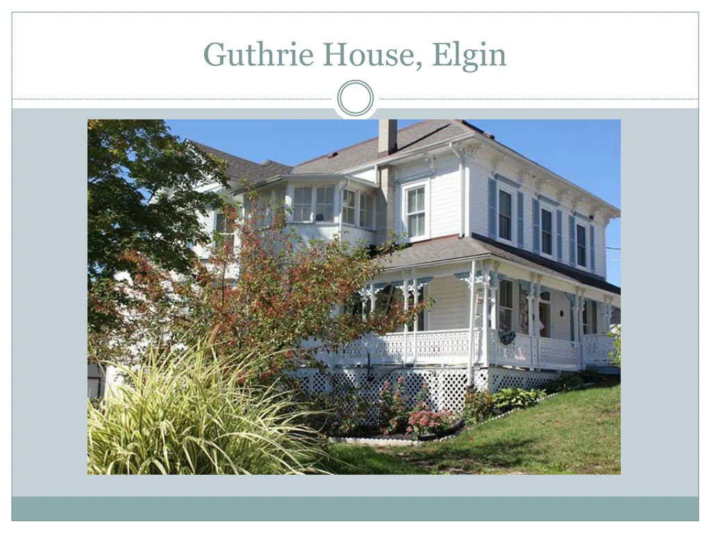 guthrie house elgin