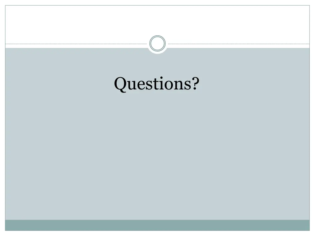 questions
