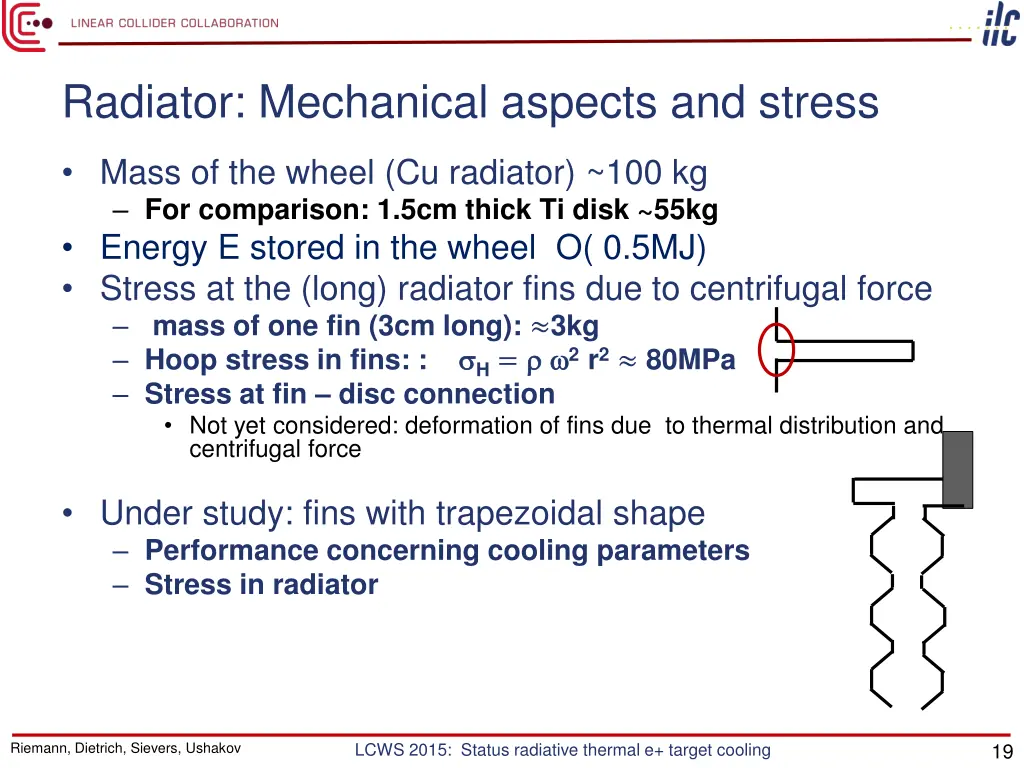 radiator mechanical aspects and stress