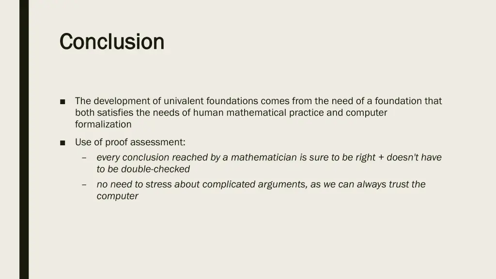 conclusion conclusion