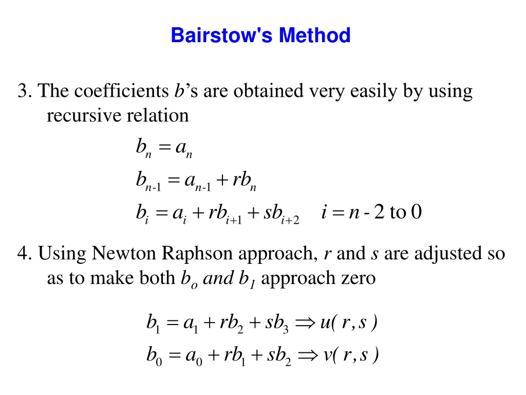 bairstow s method 1