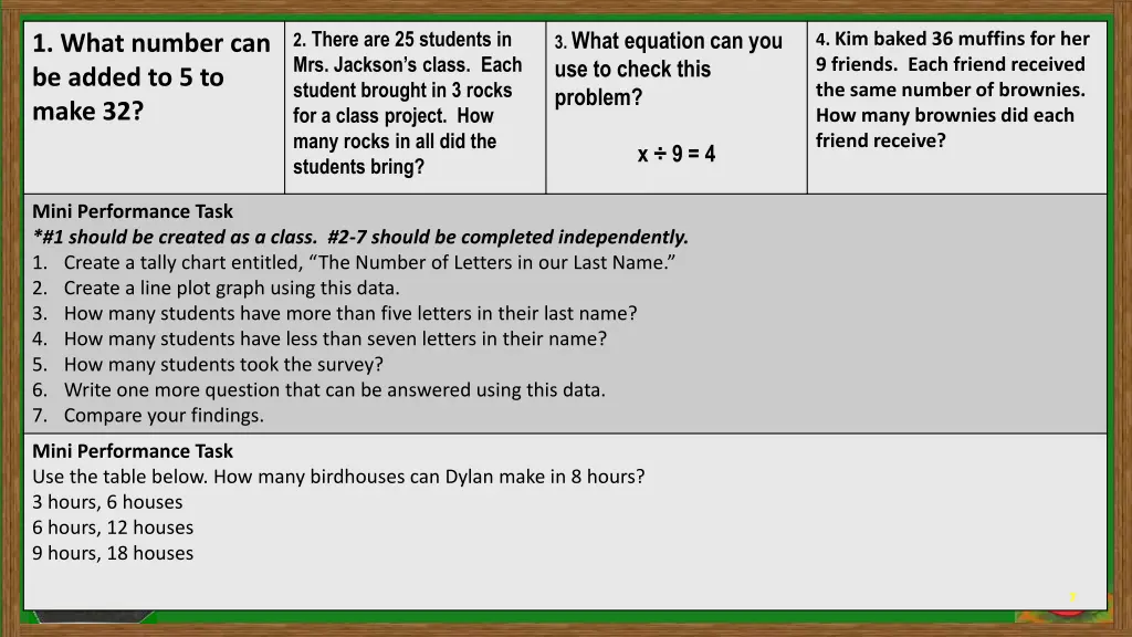 2 there are 25 students in mrs jackson s class