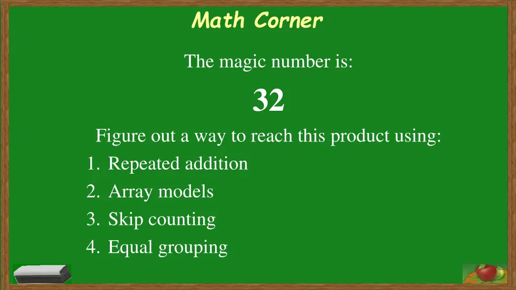 math corner 12