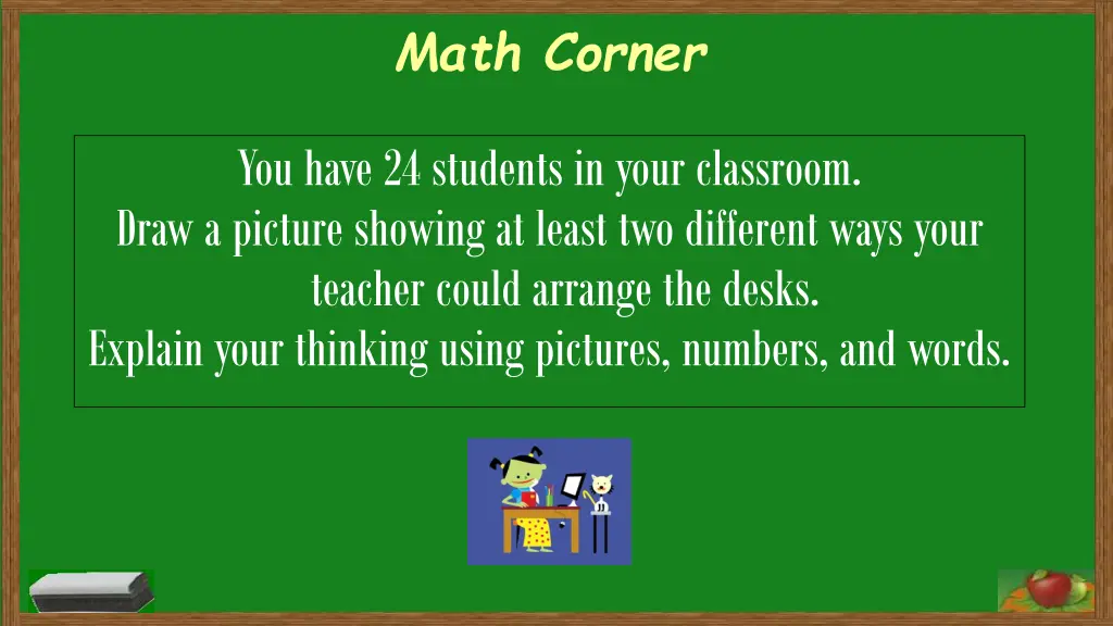 math corner 2