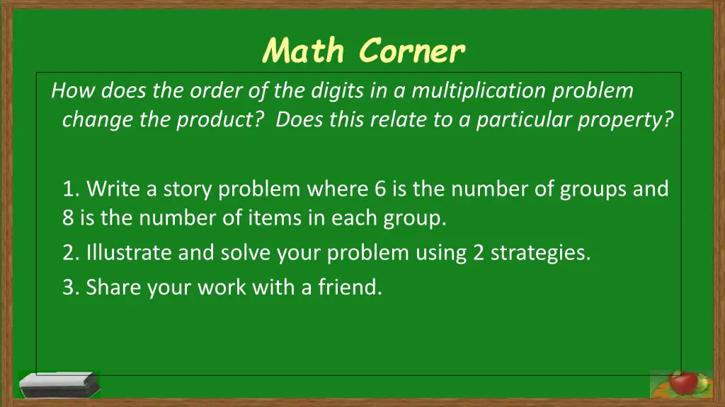 math corner 6