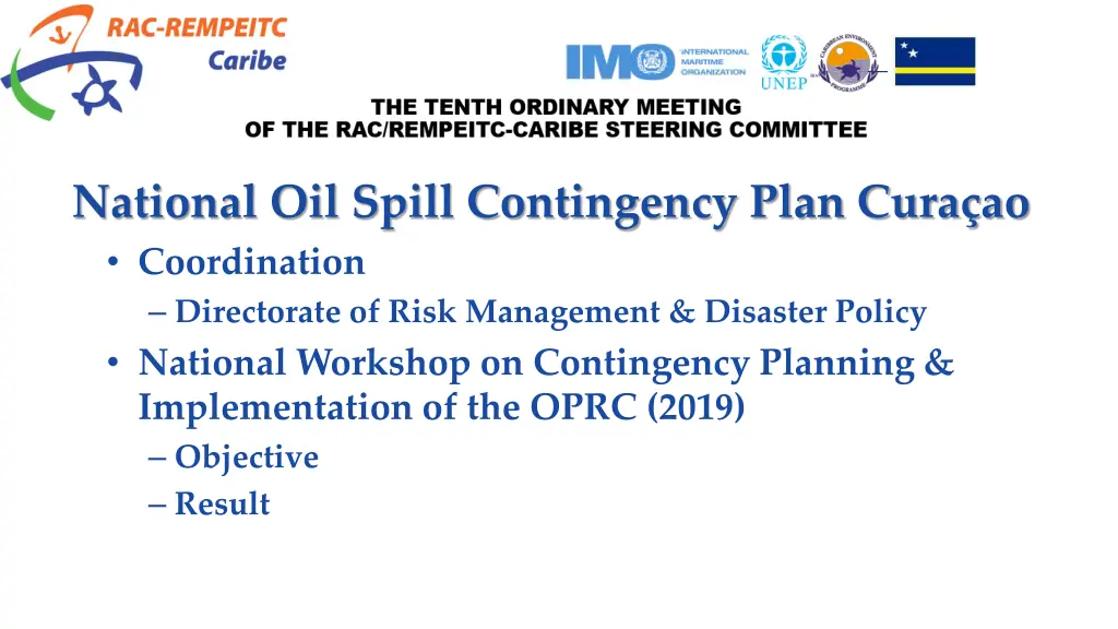 national oil spill contingency plan cura