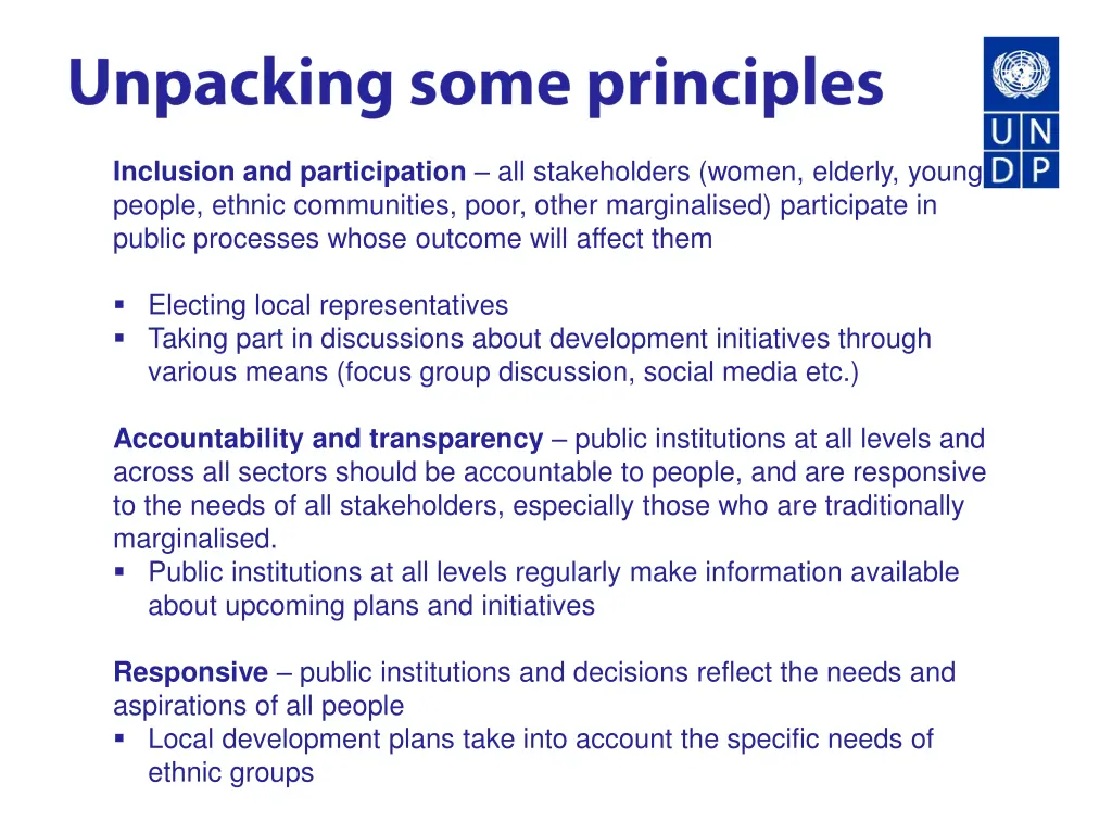 inclusion and participation all stakeholders