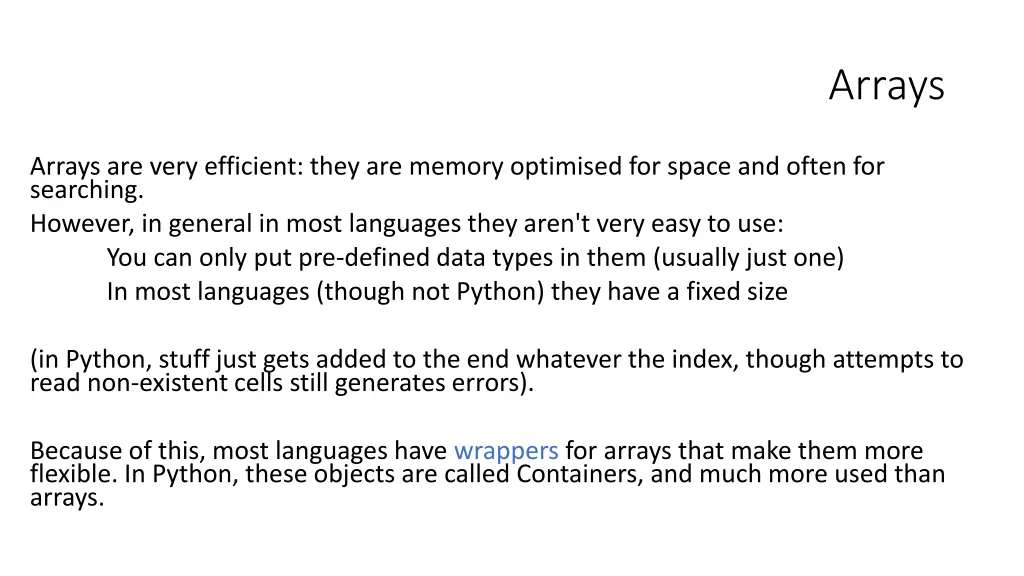 arrays 1