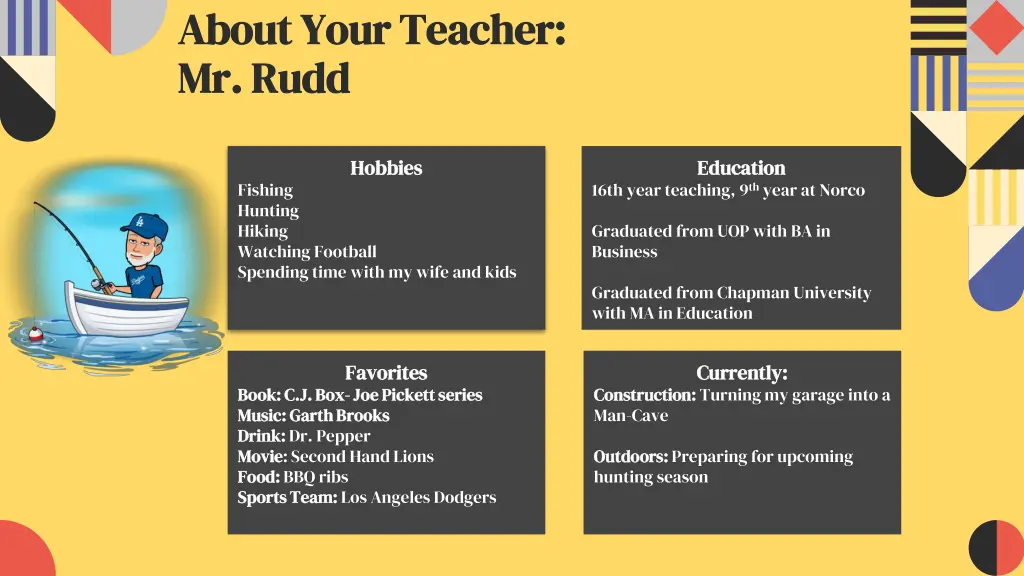 about your teacher about your teacher mr rudd