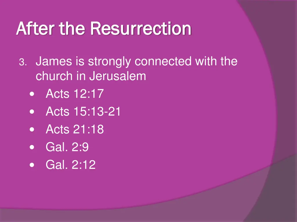 after the resurrection after the resurrection 1