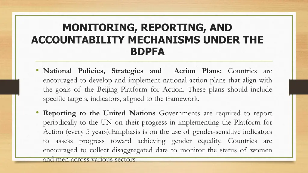 monitoring reporting and accountability 1