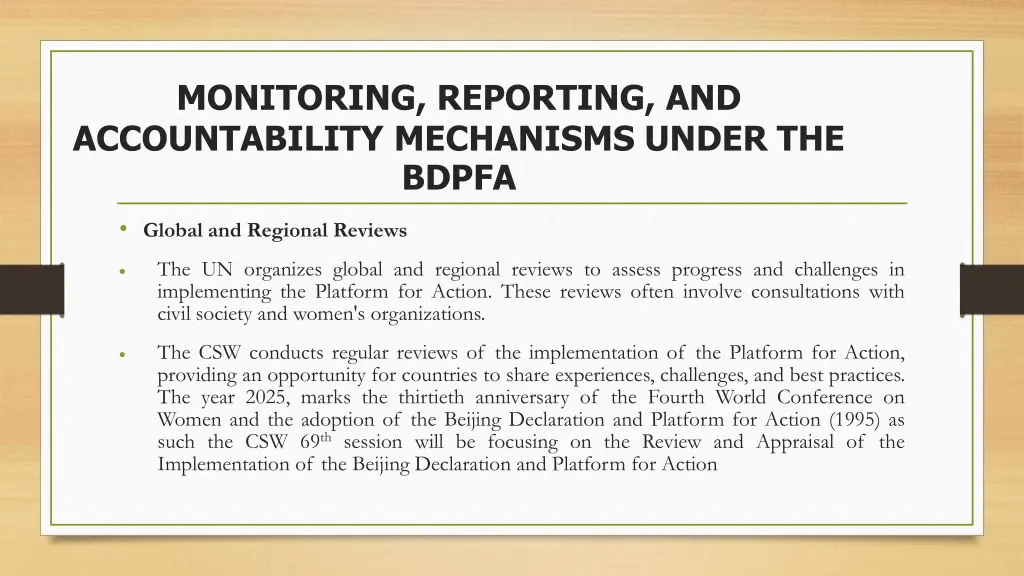 monitoring reporting and accountability 2