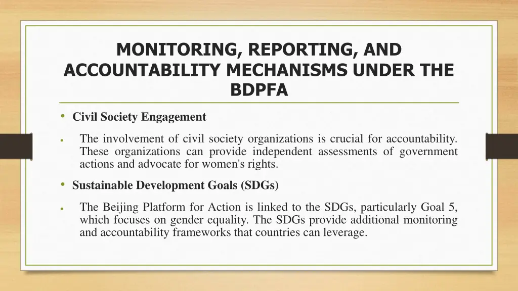 monitoring reporting and accountability 3