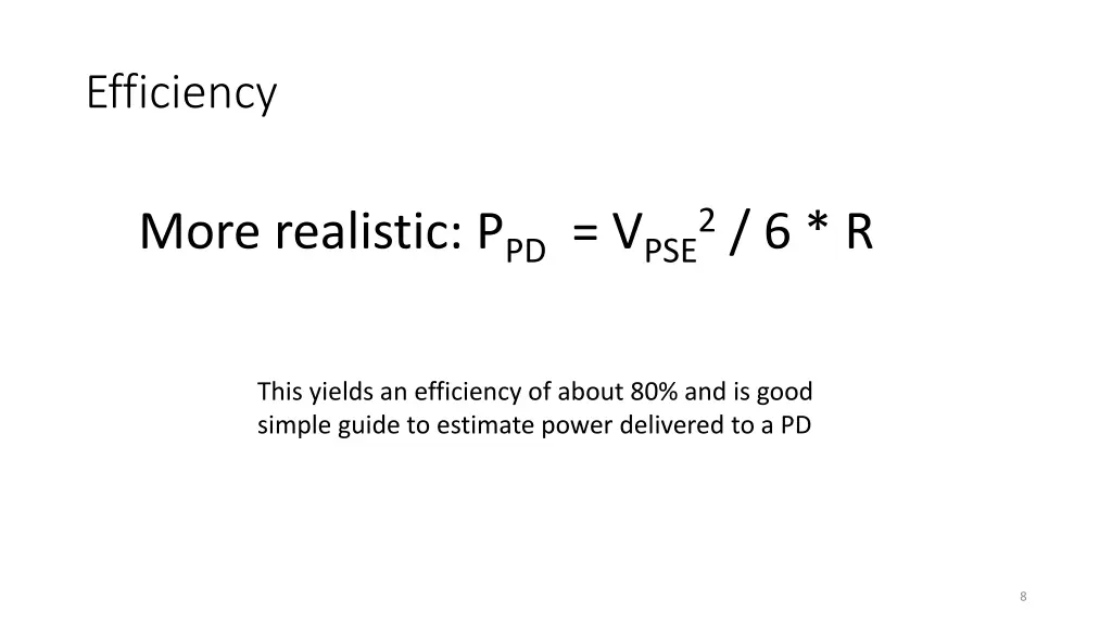efficiency 1