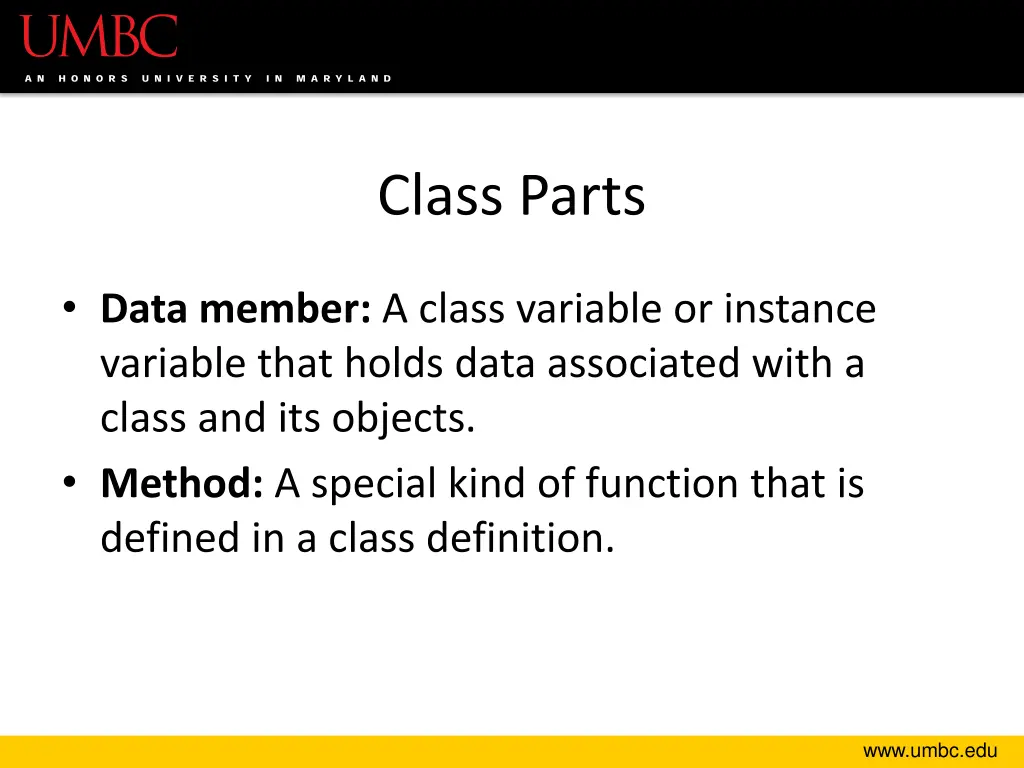 class parts
