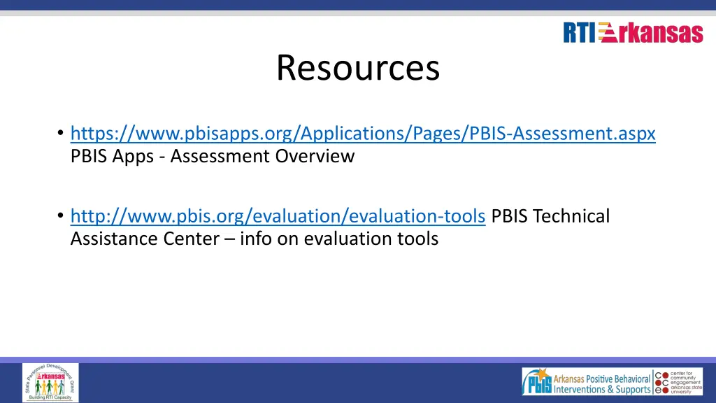 resources