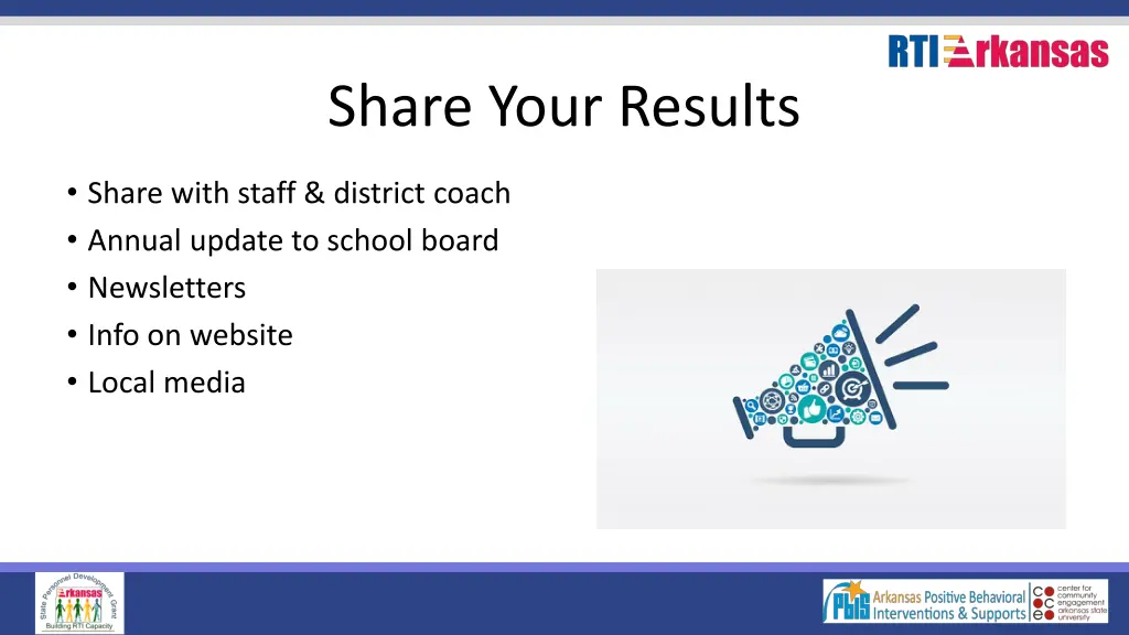 share your results