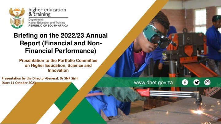 briefing on the 2022 23 annual report financial