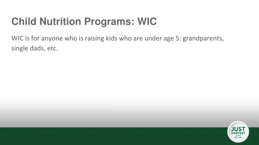 child nutrition programs wic 1
