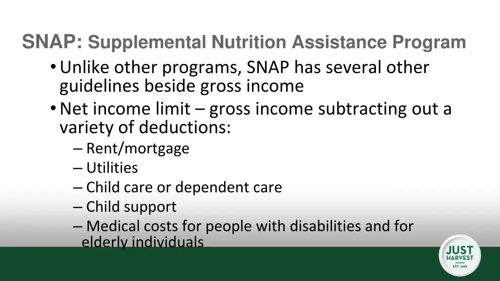 snap supplemental nutrition assistance program 2