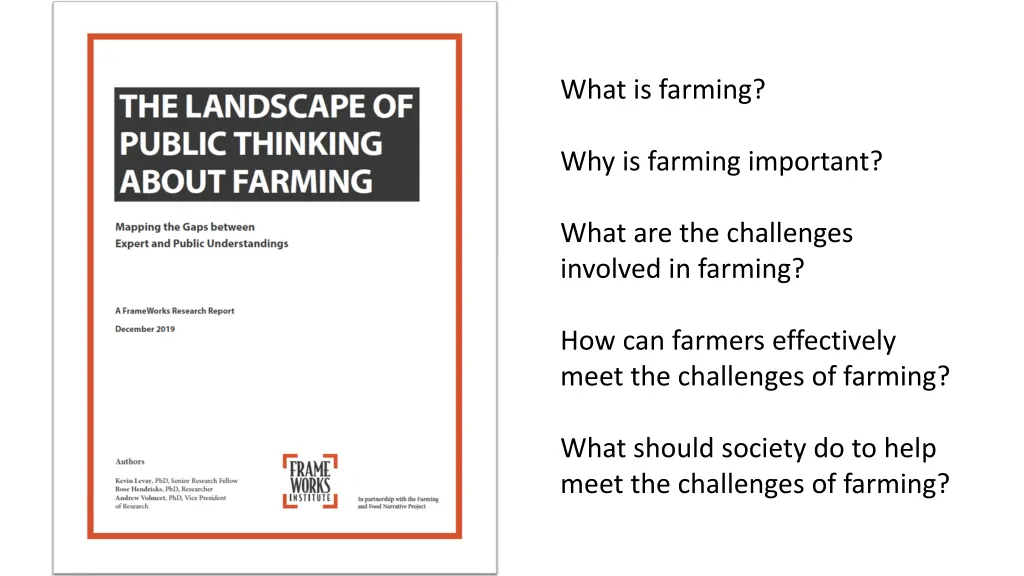 what is farming