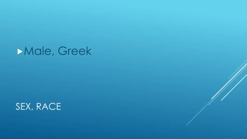 male greek