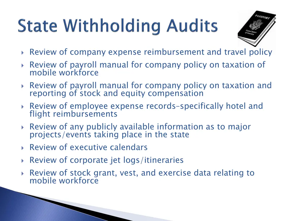 review of company expense reimbursement