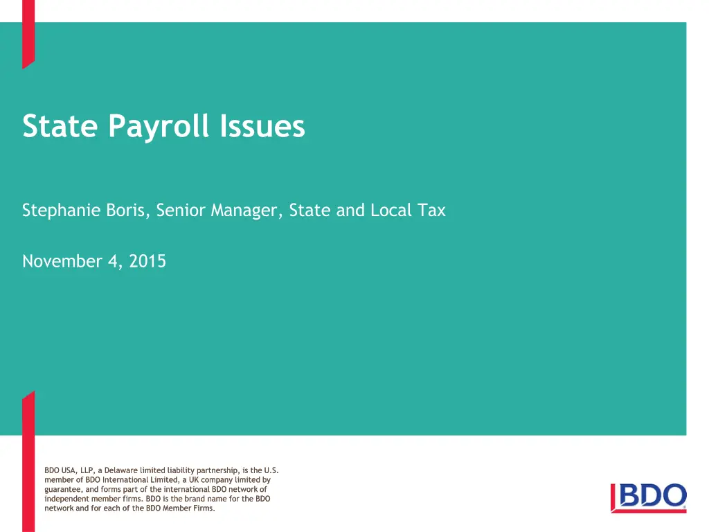 state payroll issues