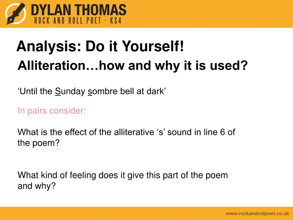analysis do it yourself