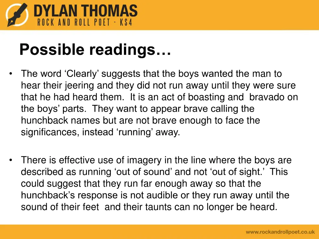 possible readings