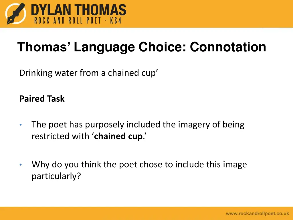 thomas language choice connotation