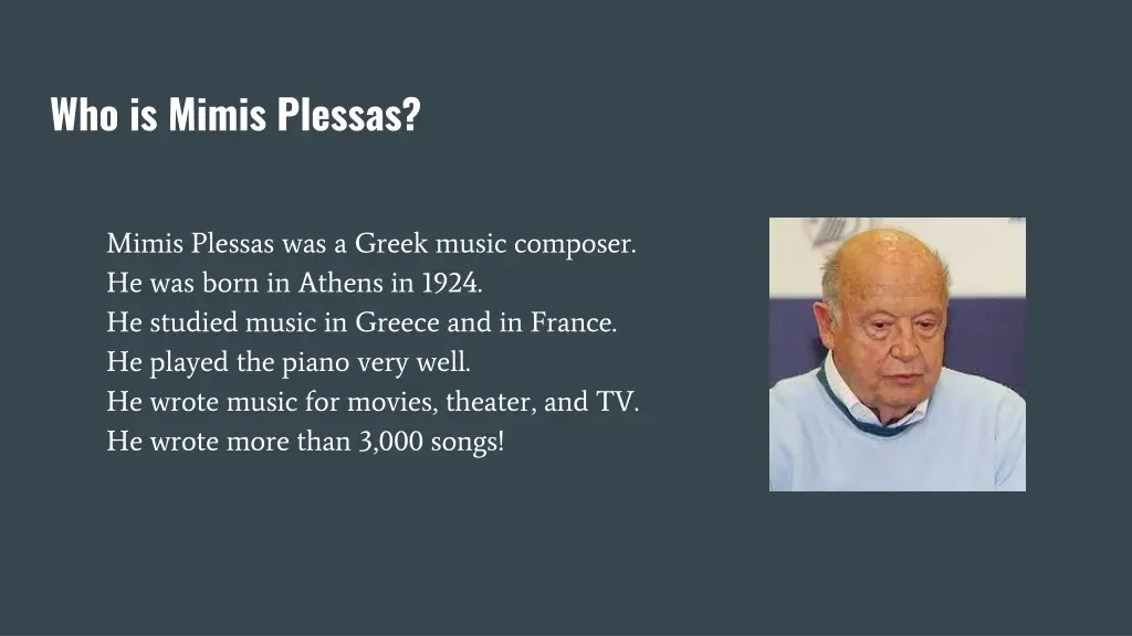 who is mimis plessas