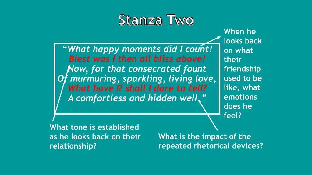 stanza two