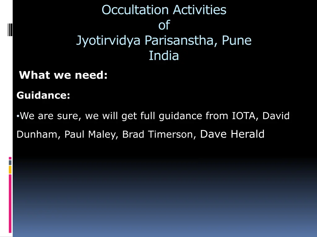 occultation activities of jyotirvidya parisanstha 18