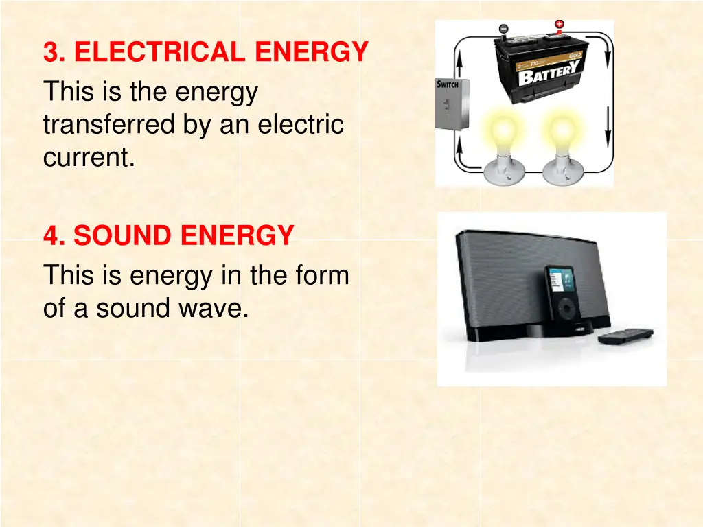 3 electrical energy this is the energy
