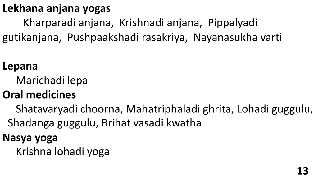 lekhana anjana yogas kharparadi anjana krishnadi